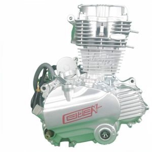 150CC two-wheeled motorcycle engine assembly, external balance shaft, air-cooled, 5-speed sequential gearbox