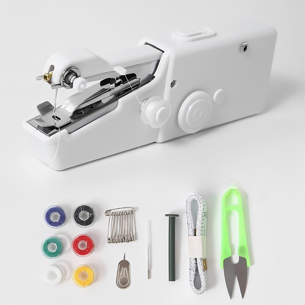 Handheld electric sewing machine, multifunctional, portable, mini, portable, edge wrapped, manual, efficient machine for household use - 图片 2