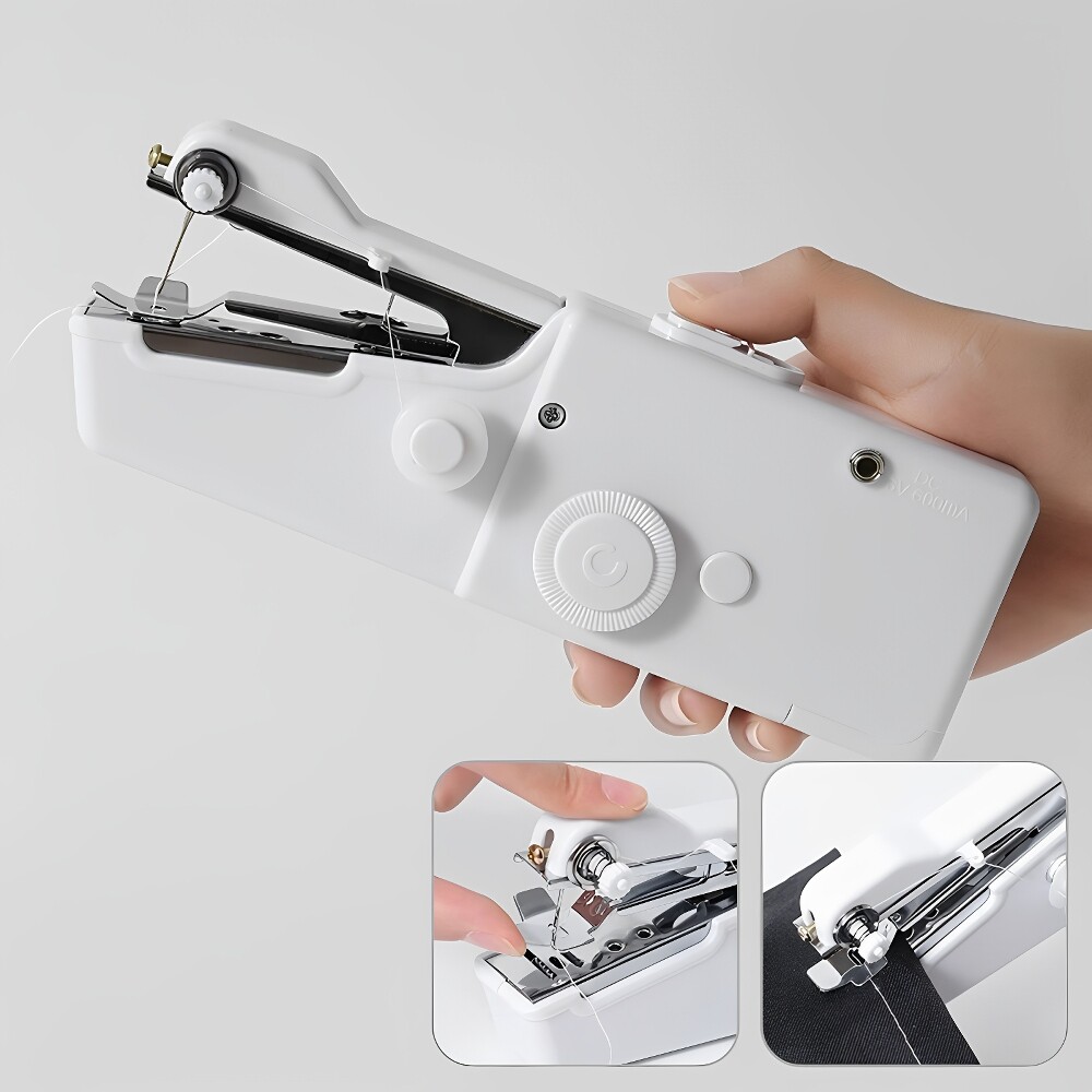 Handheld electric sewing machine, multifunctional, portable, mini, portable, edge wrapped, manual, efficient machine for household use - 图片 3