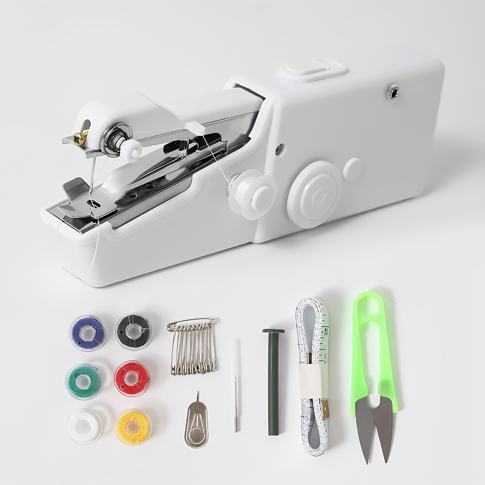 Handheld electric sewing machine, multifunctional, portable, mini, portable, edge wrapped, manual, efficient machine for household use - 图片 5