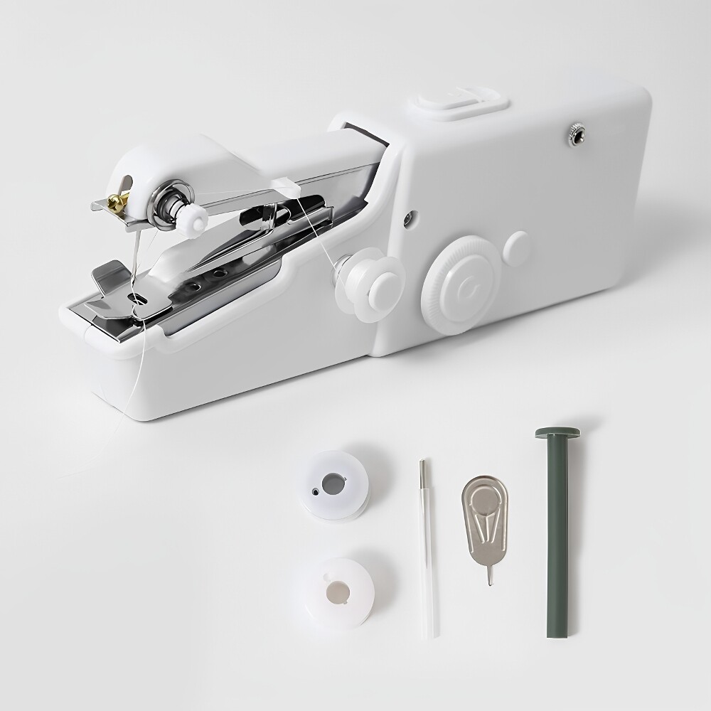 Handheld electric sewing machine, multifunctional, portable, mini, portable, edge wrapped, manual, efficient machine for household use - 图片 6