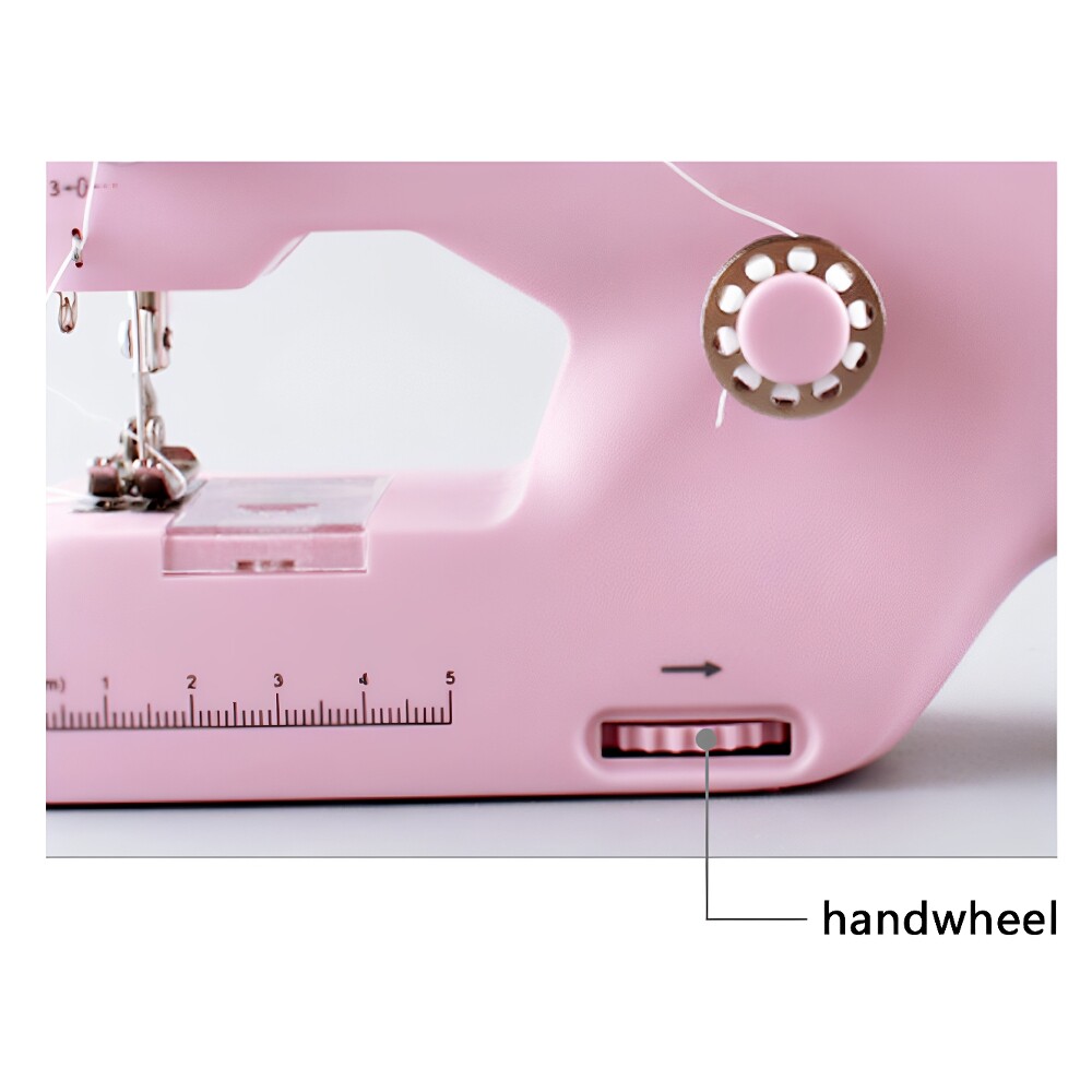 Mini Home Thick Eating Mini Desktop Electric Double Line Handheld Sewing Machine - 图片 4